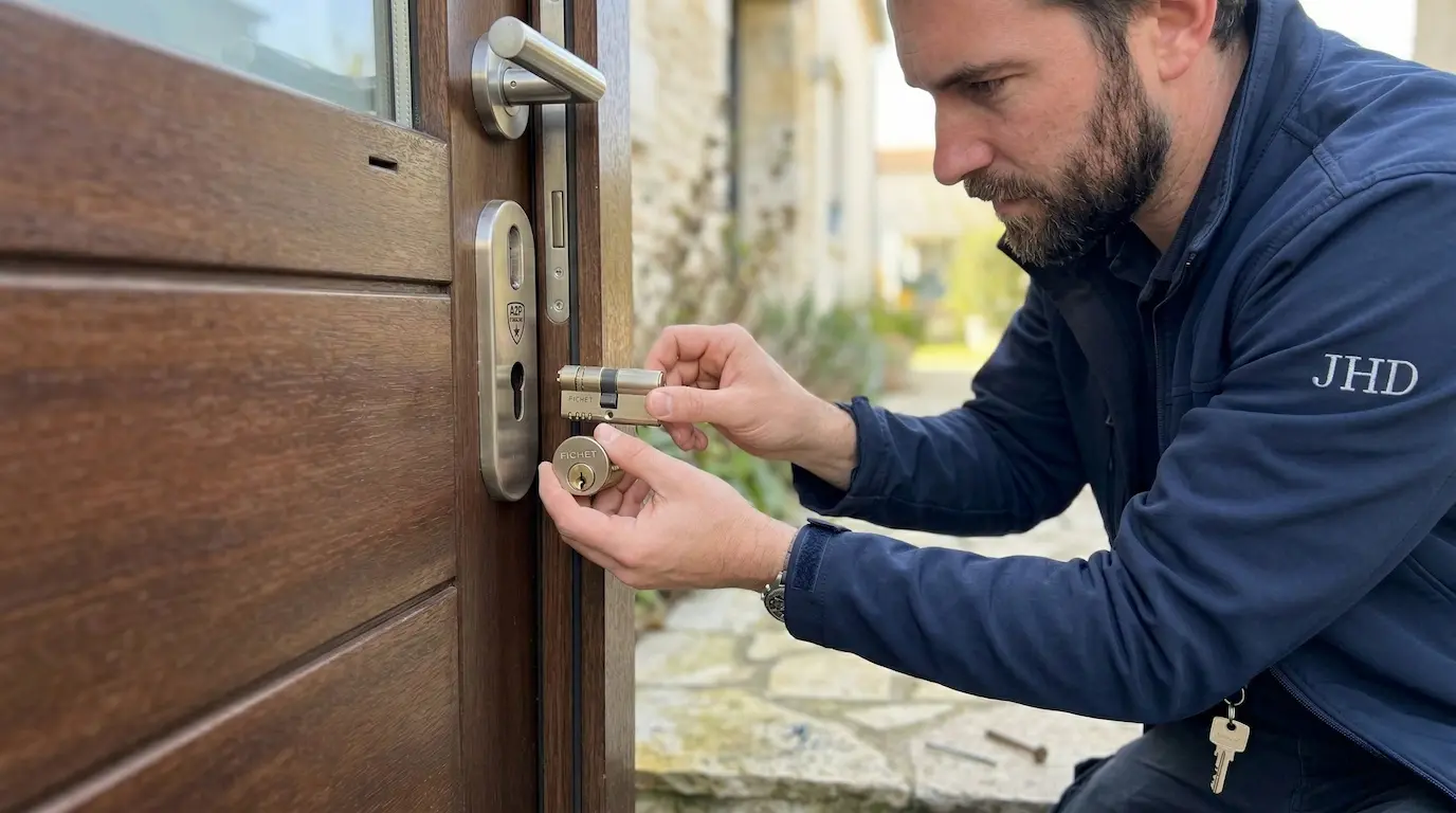 Changement de serrure