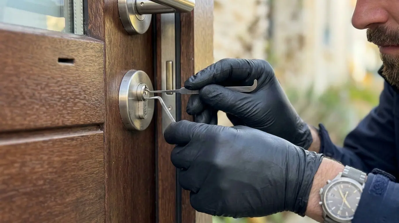 Ouverture de porte verrouillée